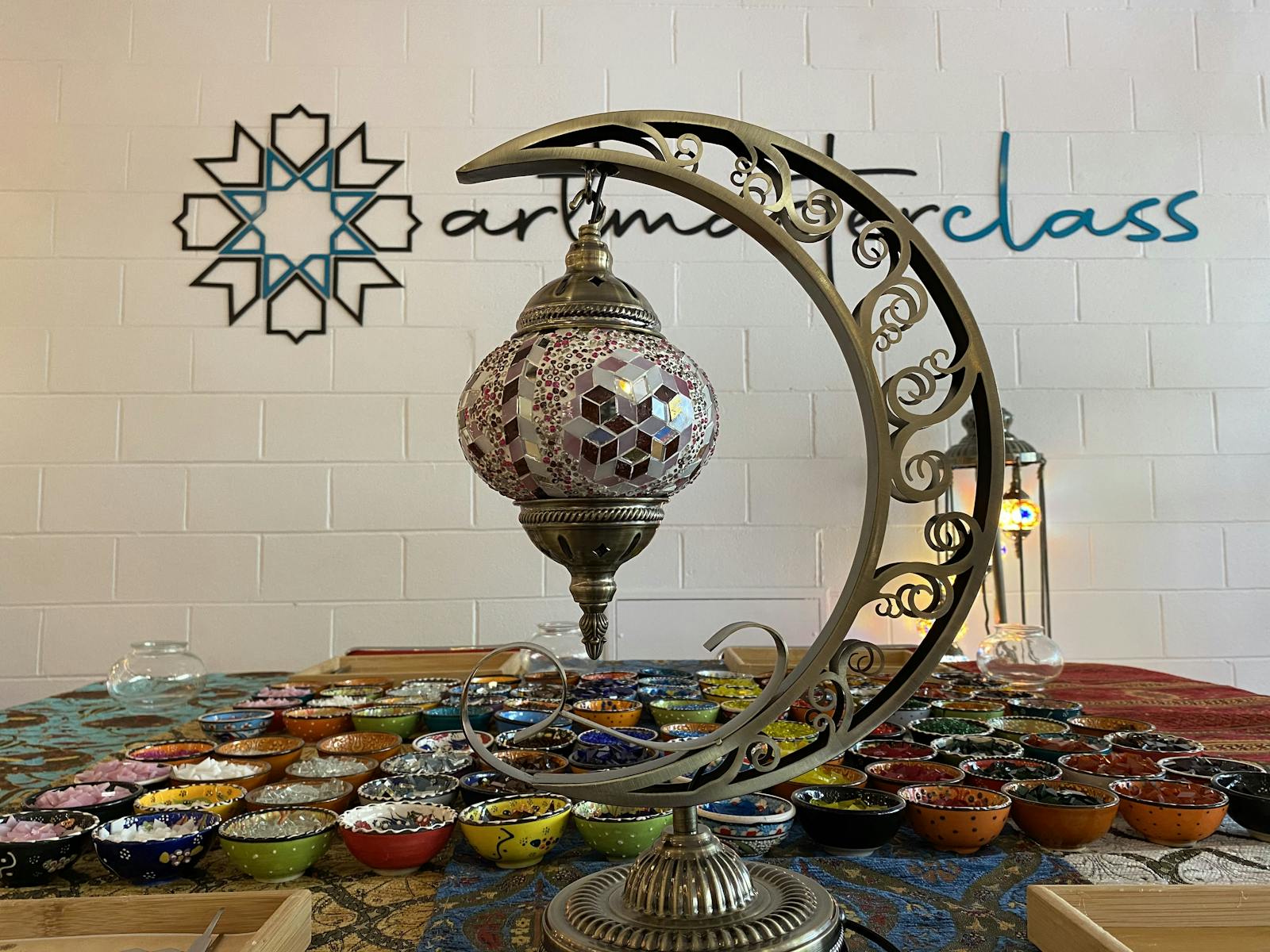 Image for Turkish Mosaic Lamp Class