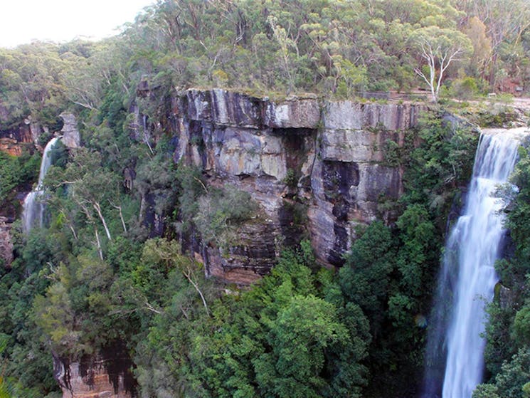 The view from Twin Falls lookout in Morton National Park. Photo credit: Geoffrey Saunders &copy;