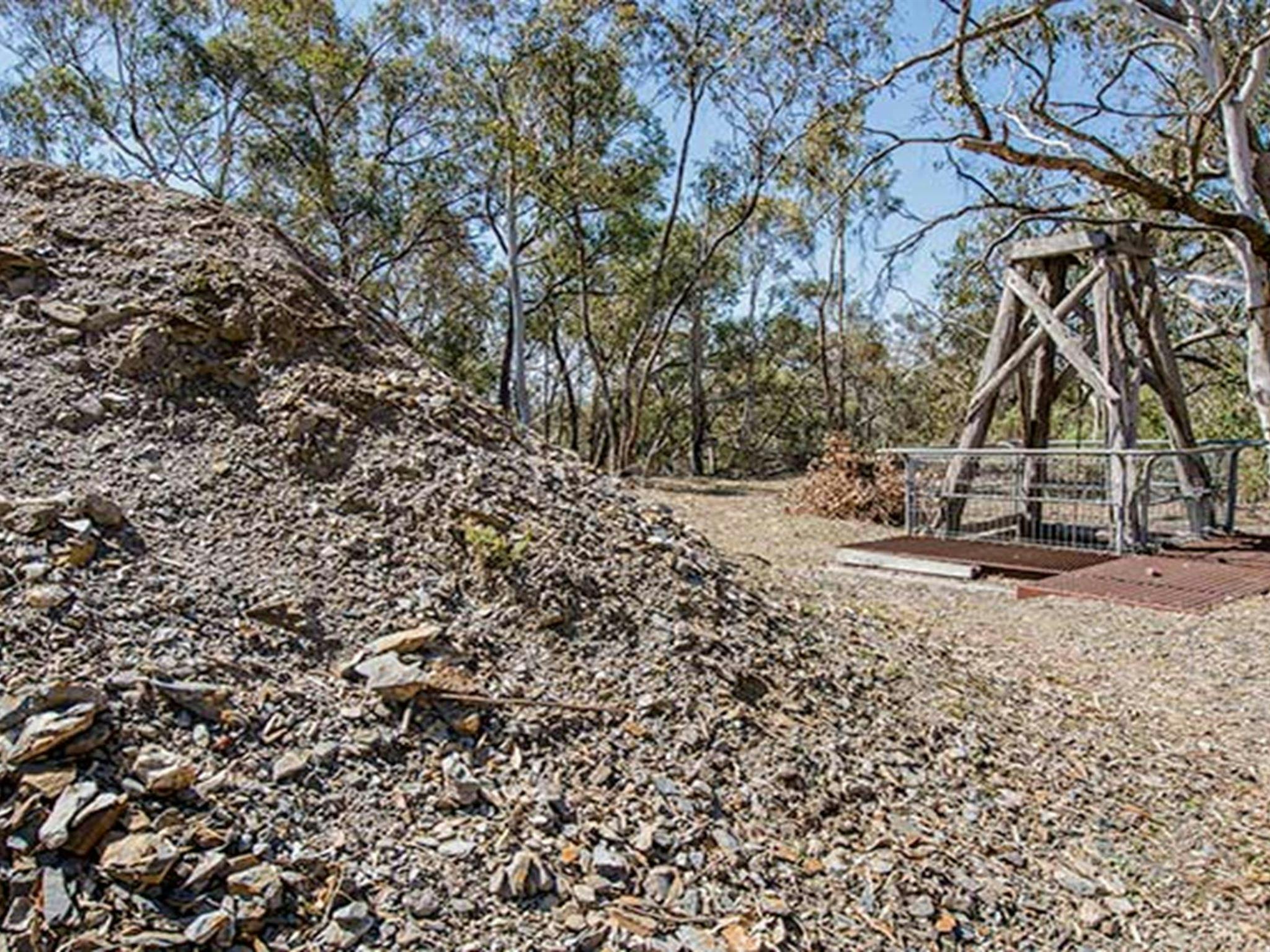 Valentines mine, Hill End Historic Site. Photo: John Spencer/OEH