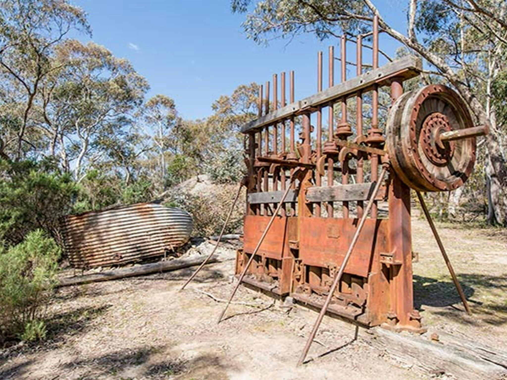 Valentines mine, Hill End Historic Site. Photo: John Spencer/OEH