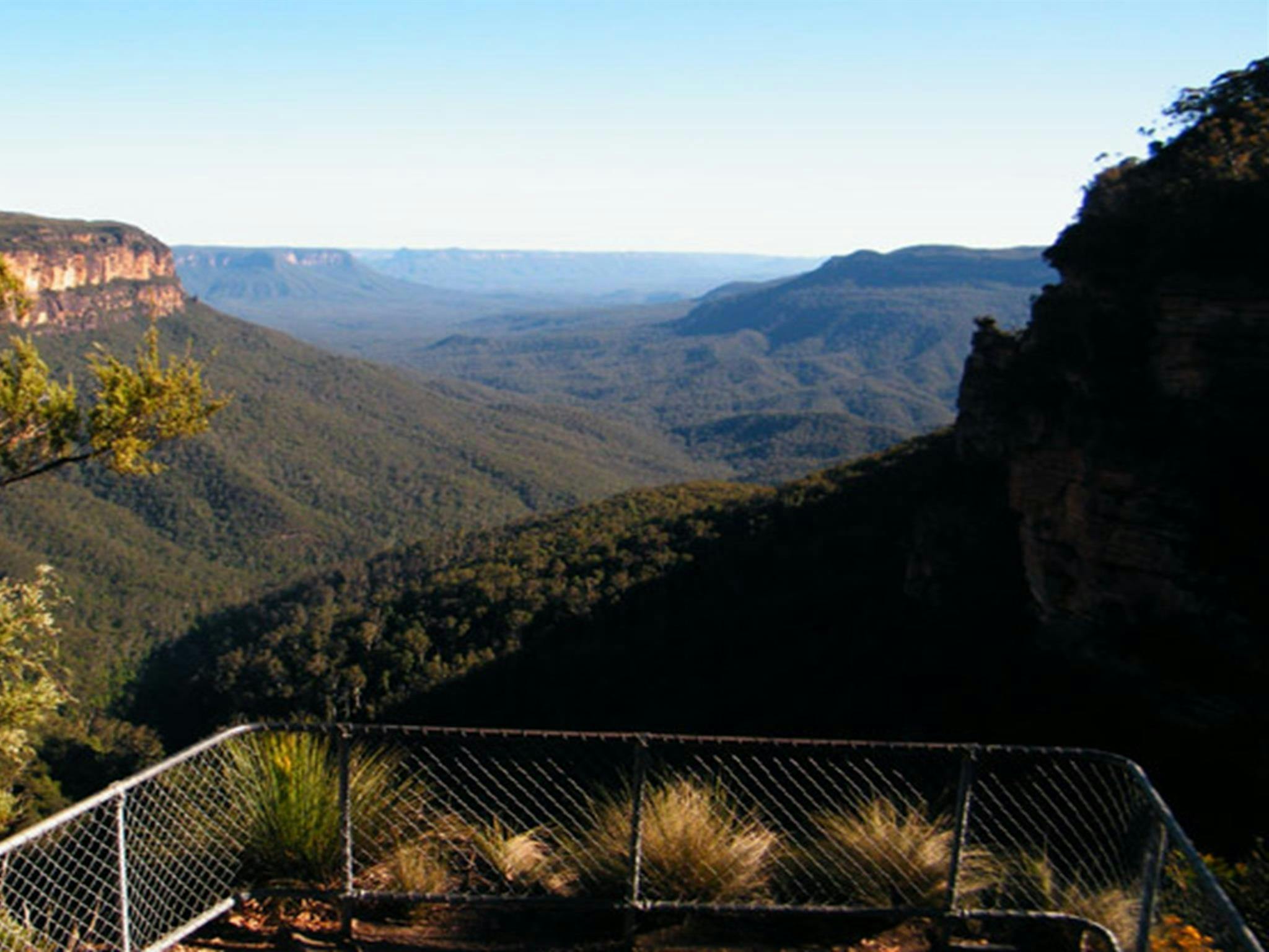 The view from Valley of the Waters lookout, Blue Mountains National Park. Photo: Craig Marshall