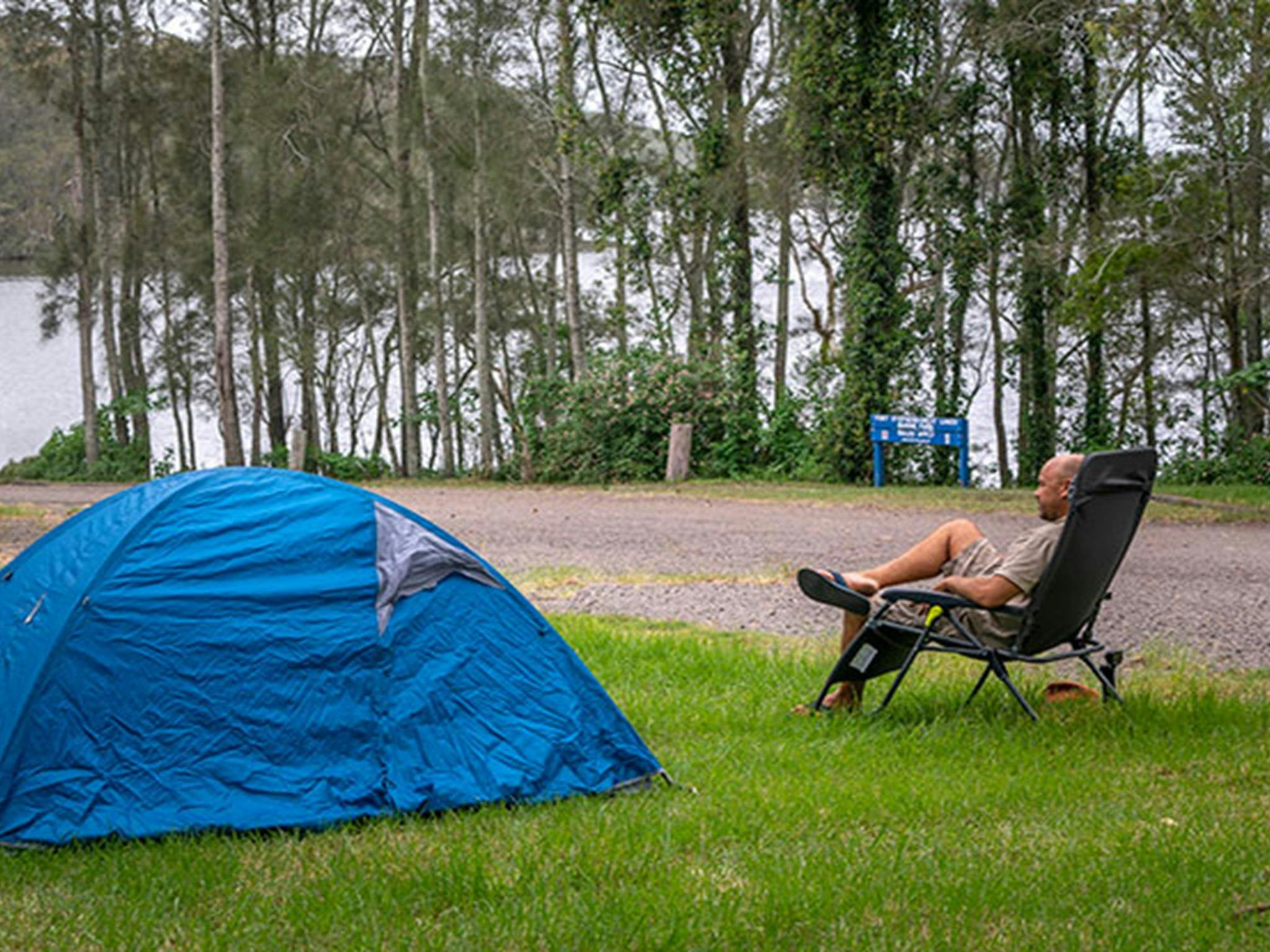 Don't mind a short walk to tent
