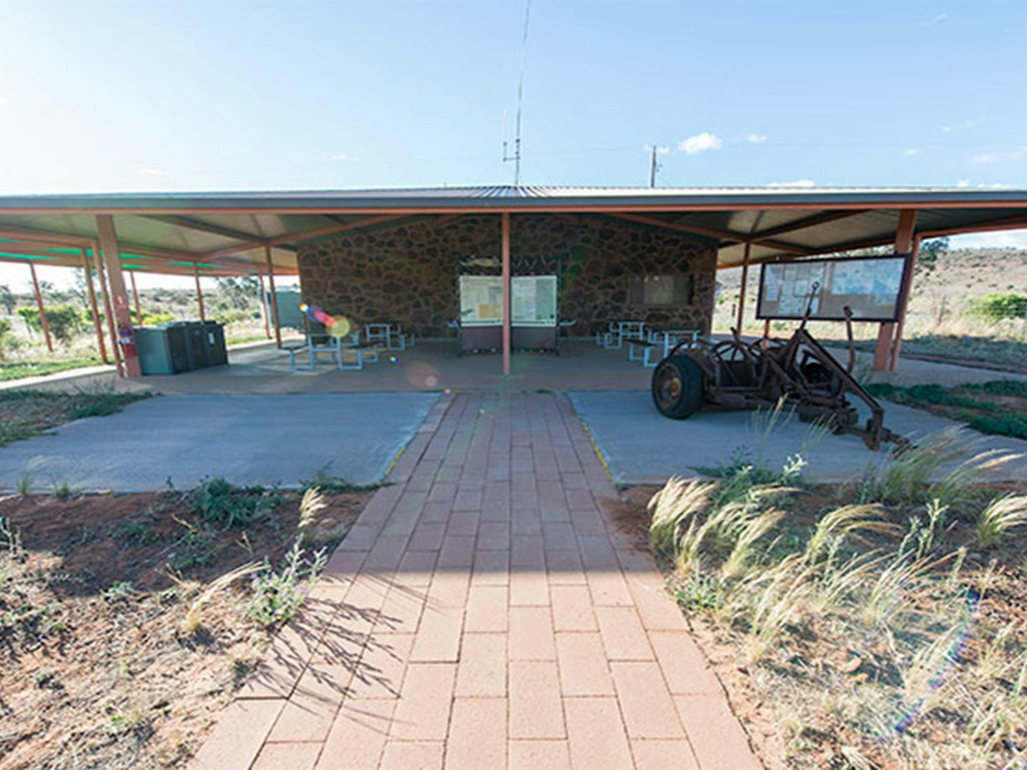 Mutwaintji Visitor Centre. Photo: John Spencer &copy; OEH