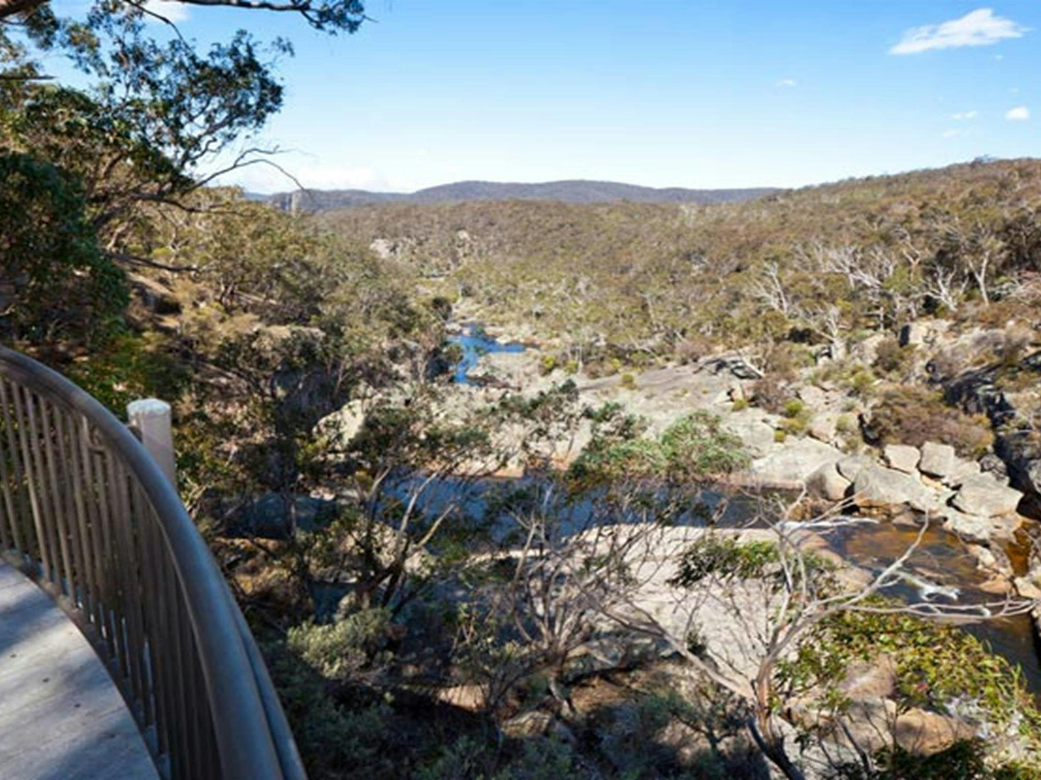 Aussichtsplattform Cascades, Wadbilliga-Nationalpark. Foto: Lucas Boyd Photography/Regierung von New South Wales