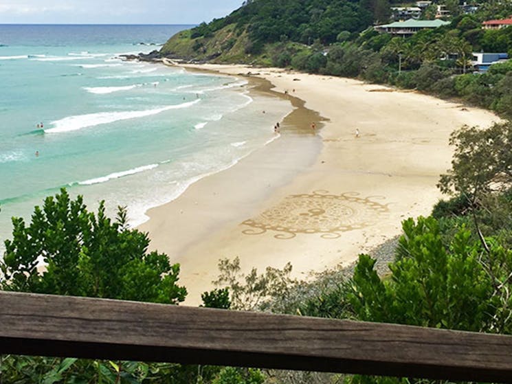 Wategos Beach in Cape Byron State Conservation Area, Byron Bay. Photo: OEH/N.Webb
