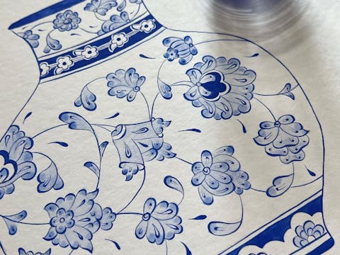 Watercolour Painting Class: Floral Motifs