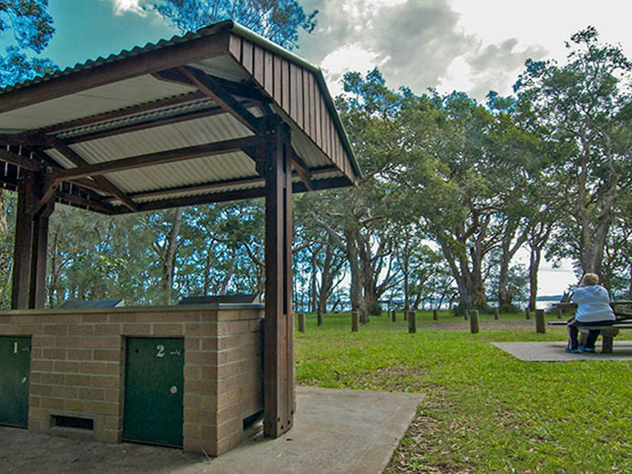Campingplatz White Tree Bay, Myall-Lakes-Nationalpark. Foto: John Spencer/DPIE