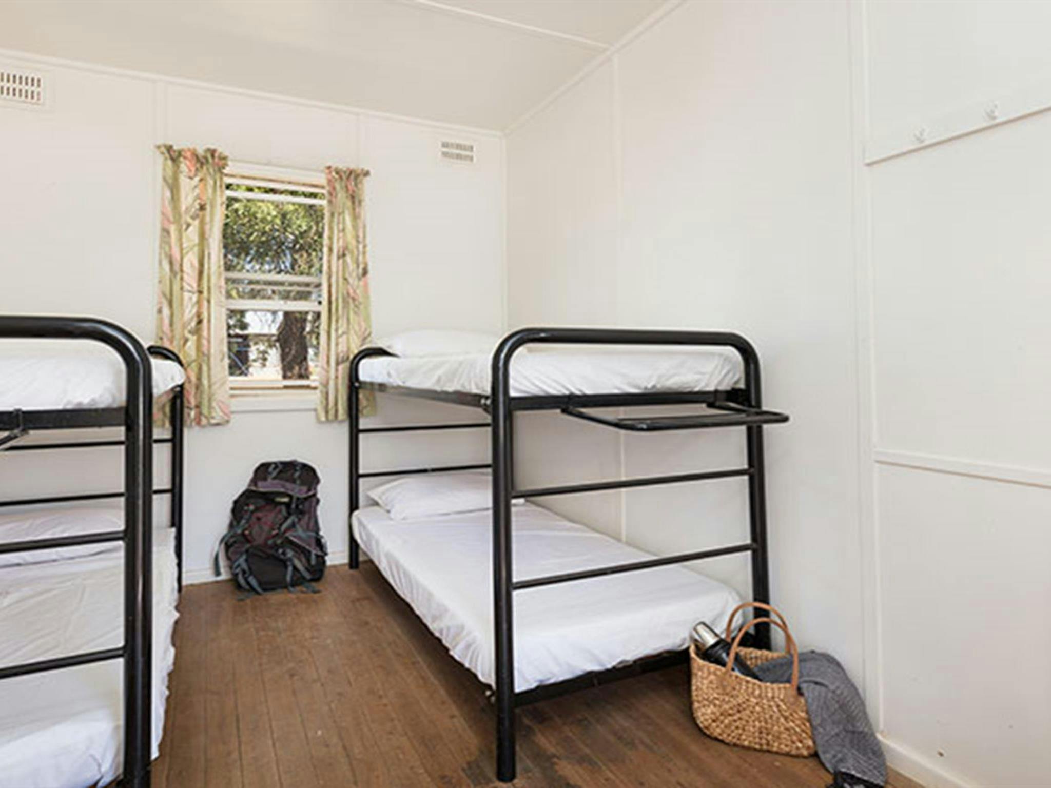 Bunk beds at Willandra Men's Quarters, Willandra National Park. Photo: Vision House Photography/DPIE