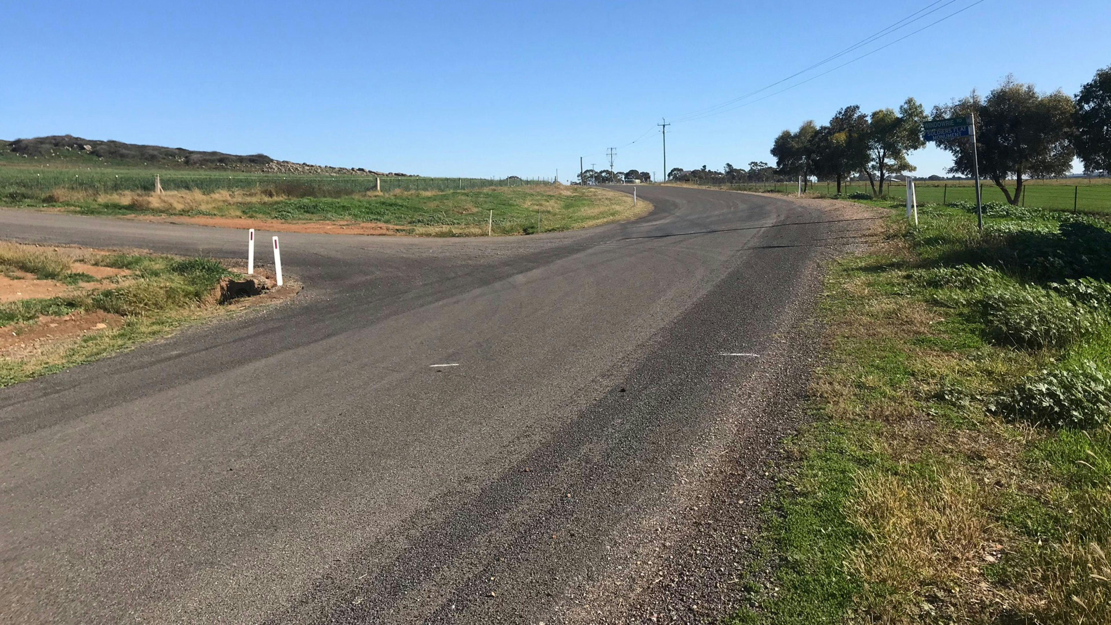 Turn left 11Km down rivers rd