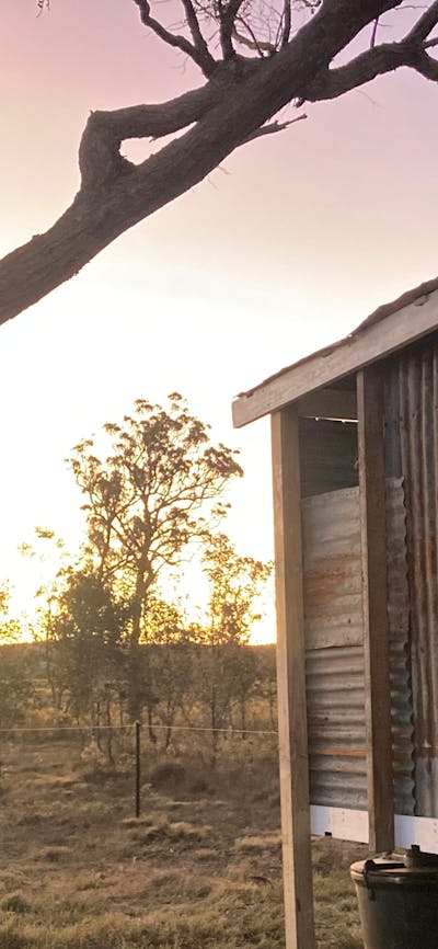 The toilet block houses a composting toilet with a ceramic toilet bowl. Dont forget to bring your own toilet paper!