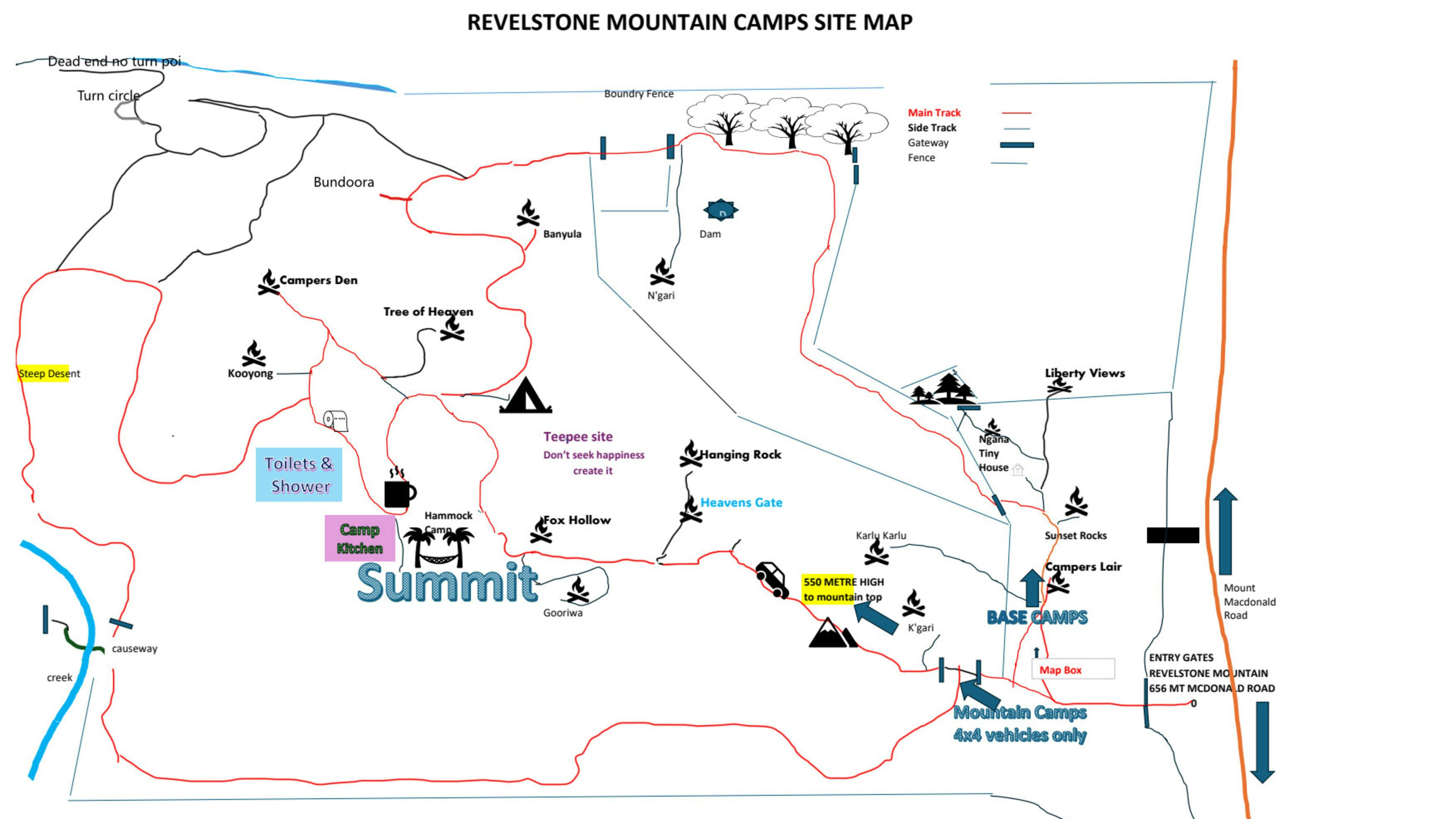 REVELSTONE MOUNTAIN CAMPS