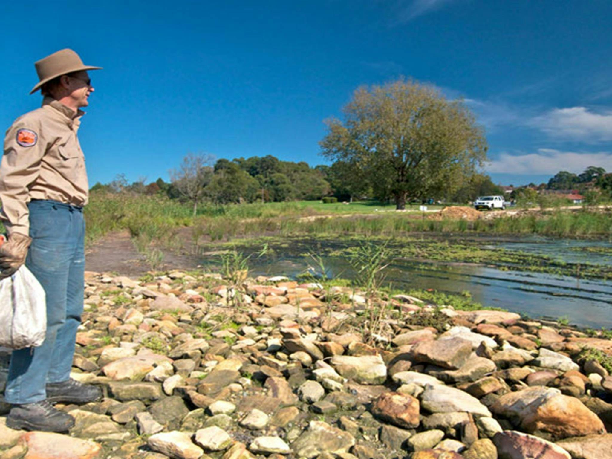 Ranger Wolli Creek Regional Park. Photo: John Spencer