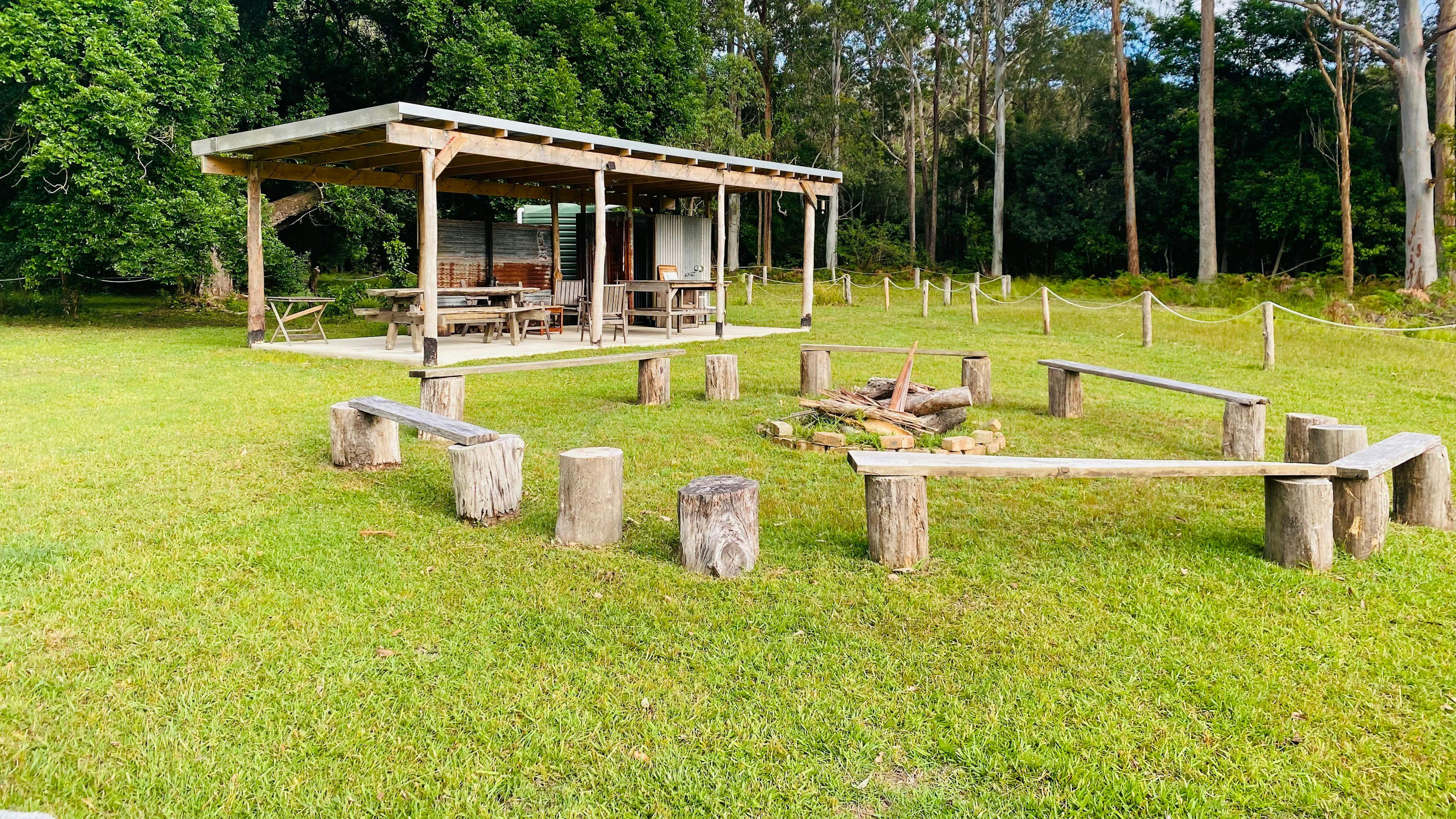 Wombat Flats Campsite: Martinsville