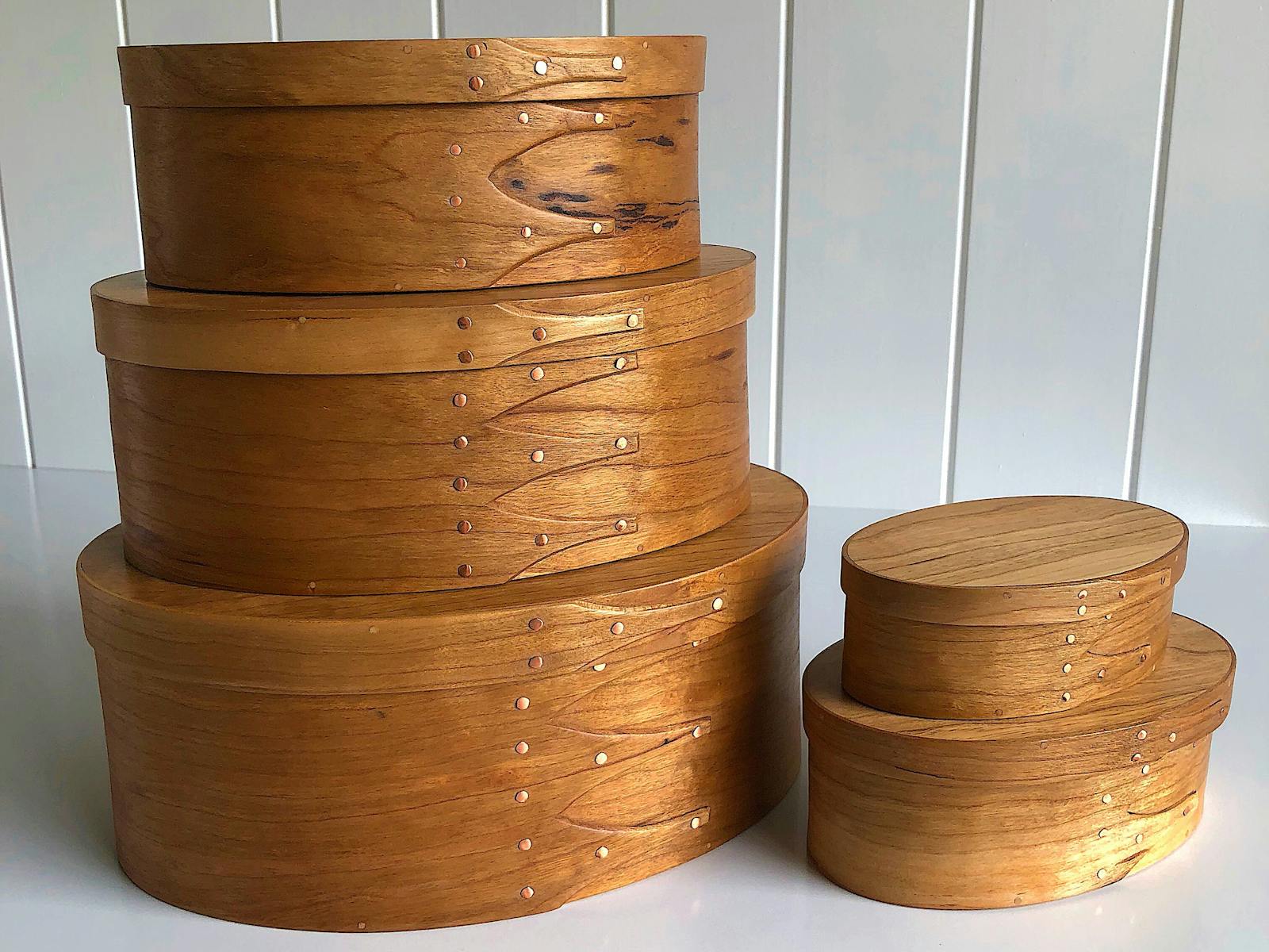 Image for Woodworking Class: Medium Shaker Bentwood Boxes