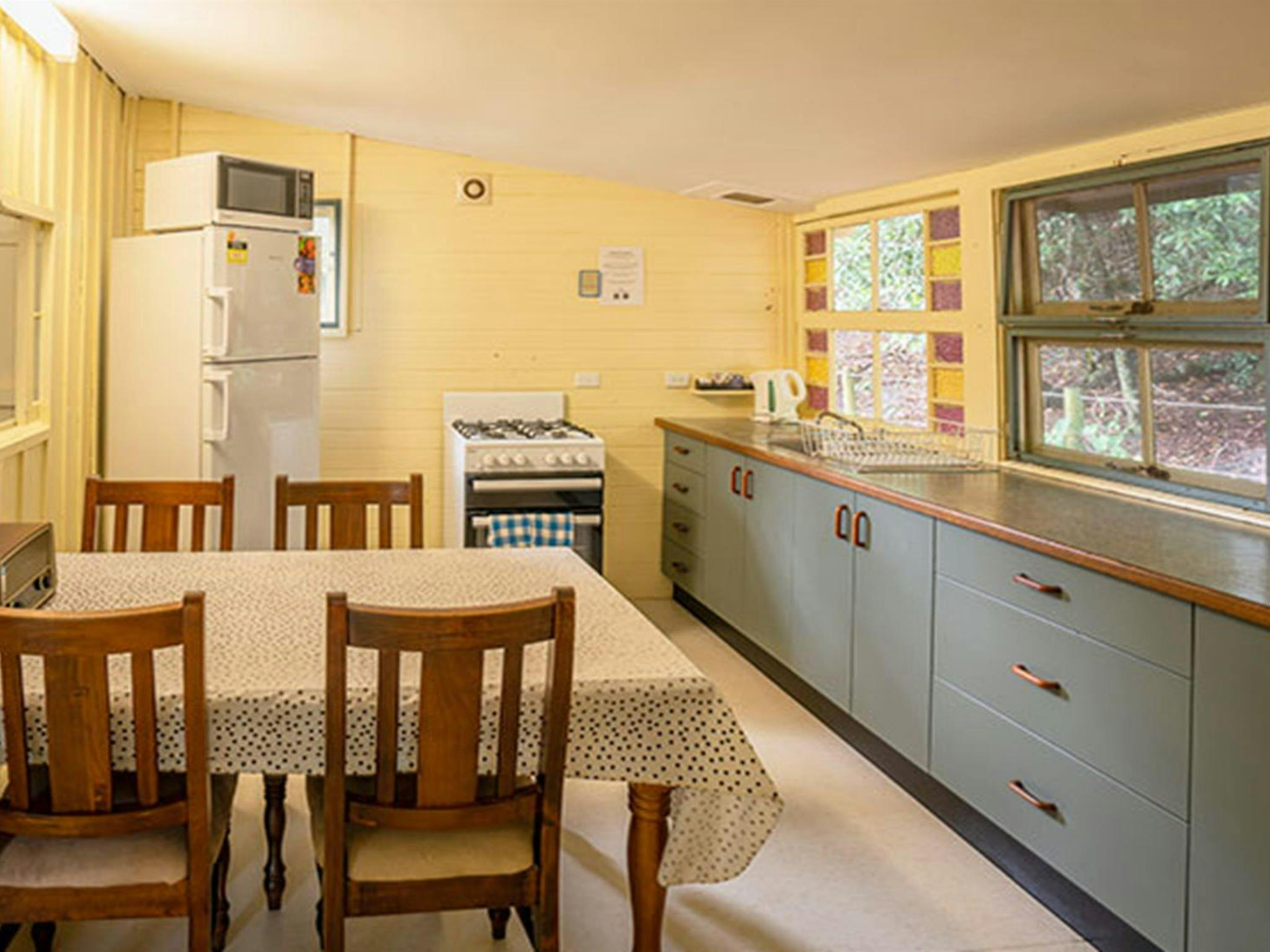 Hammonds Cottage, kitchen, Woody Head, Bundjalung National Park. Photo: John Spencer/OEH