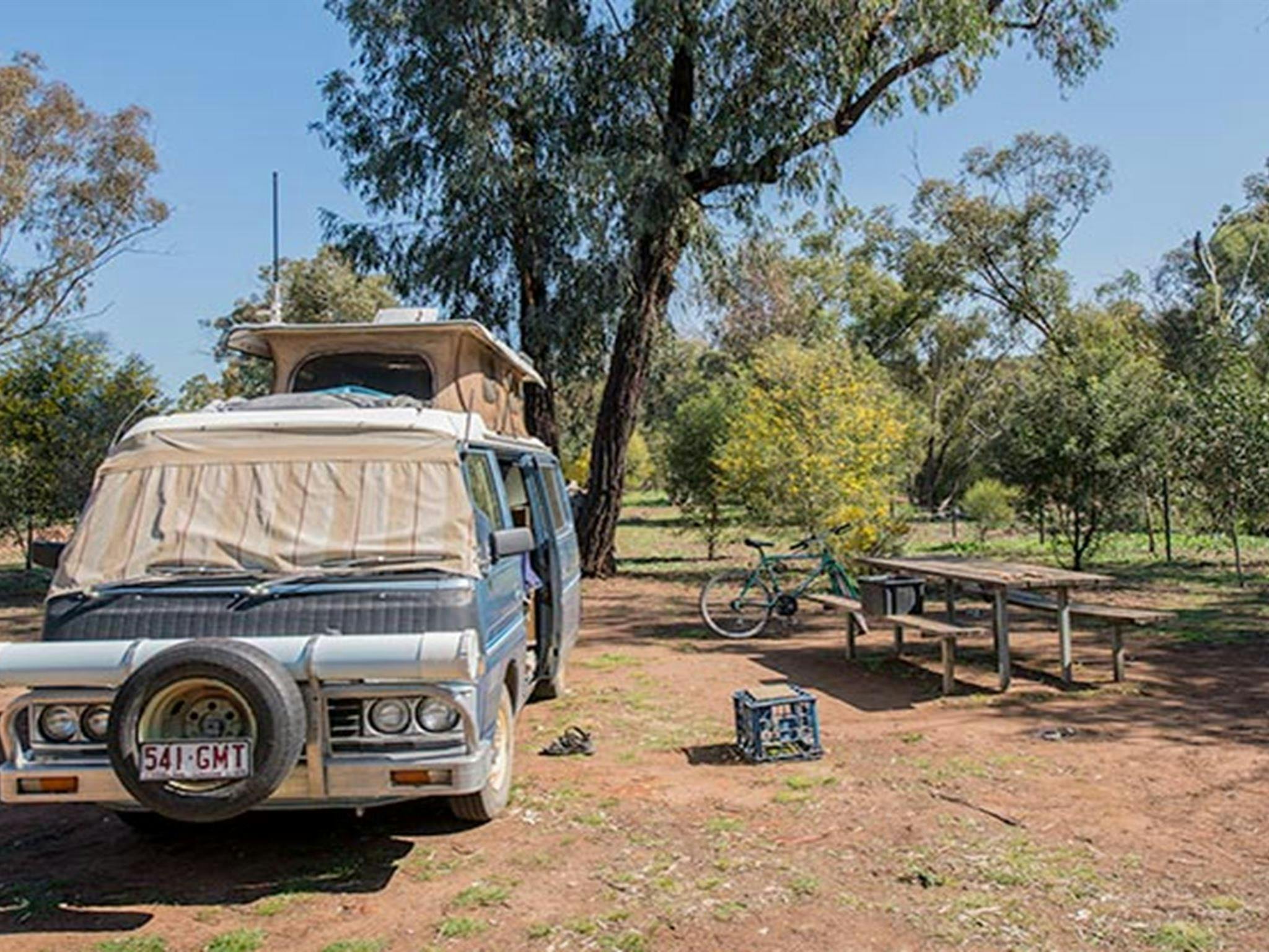 ウールシェッド・フラット・キャンプ場。ココパラ国立公園。写真：ジョン・スペンサー