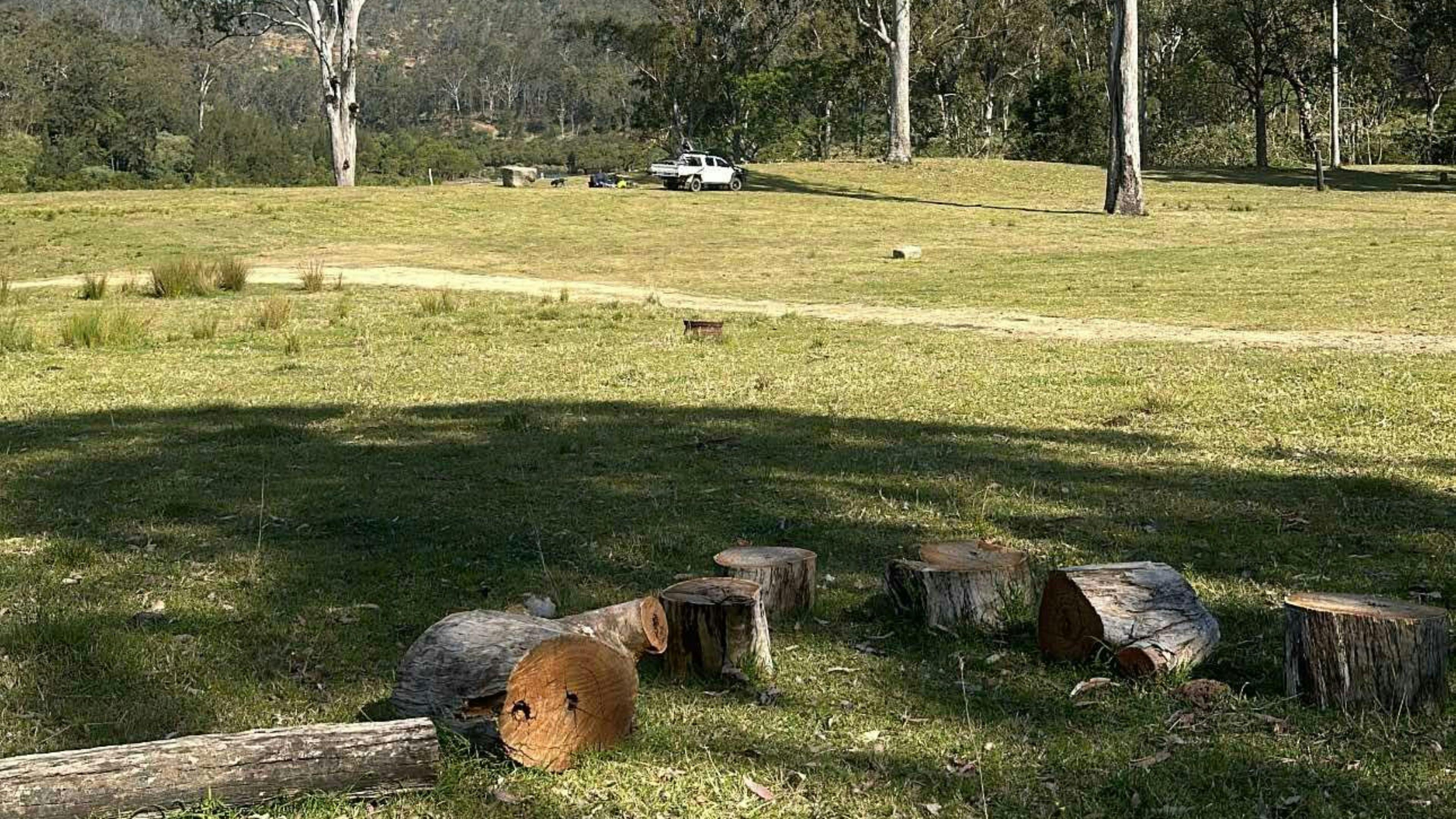 클라렌스 캠핑장에서