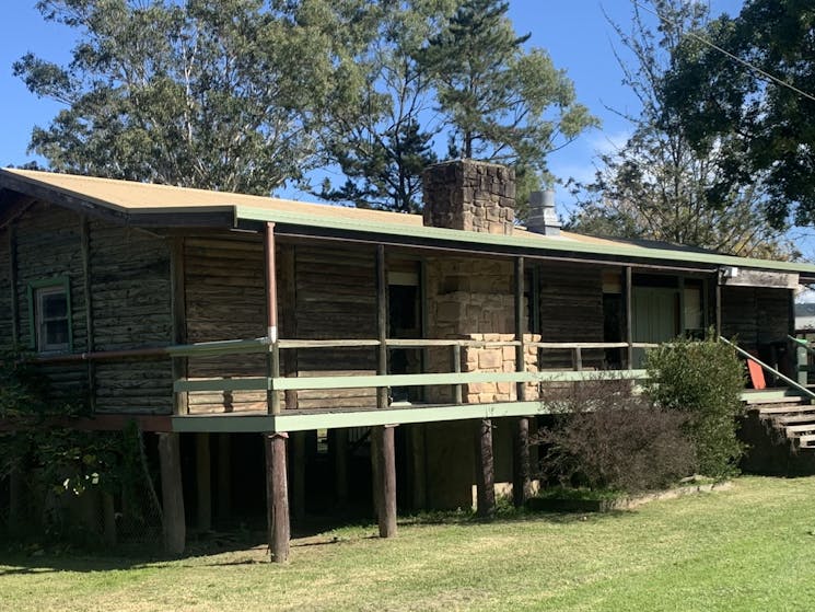 Camping sites in rear paddock