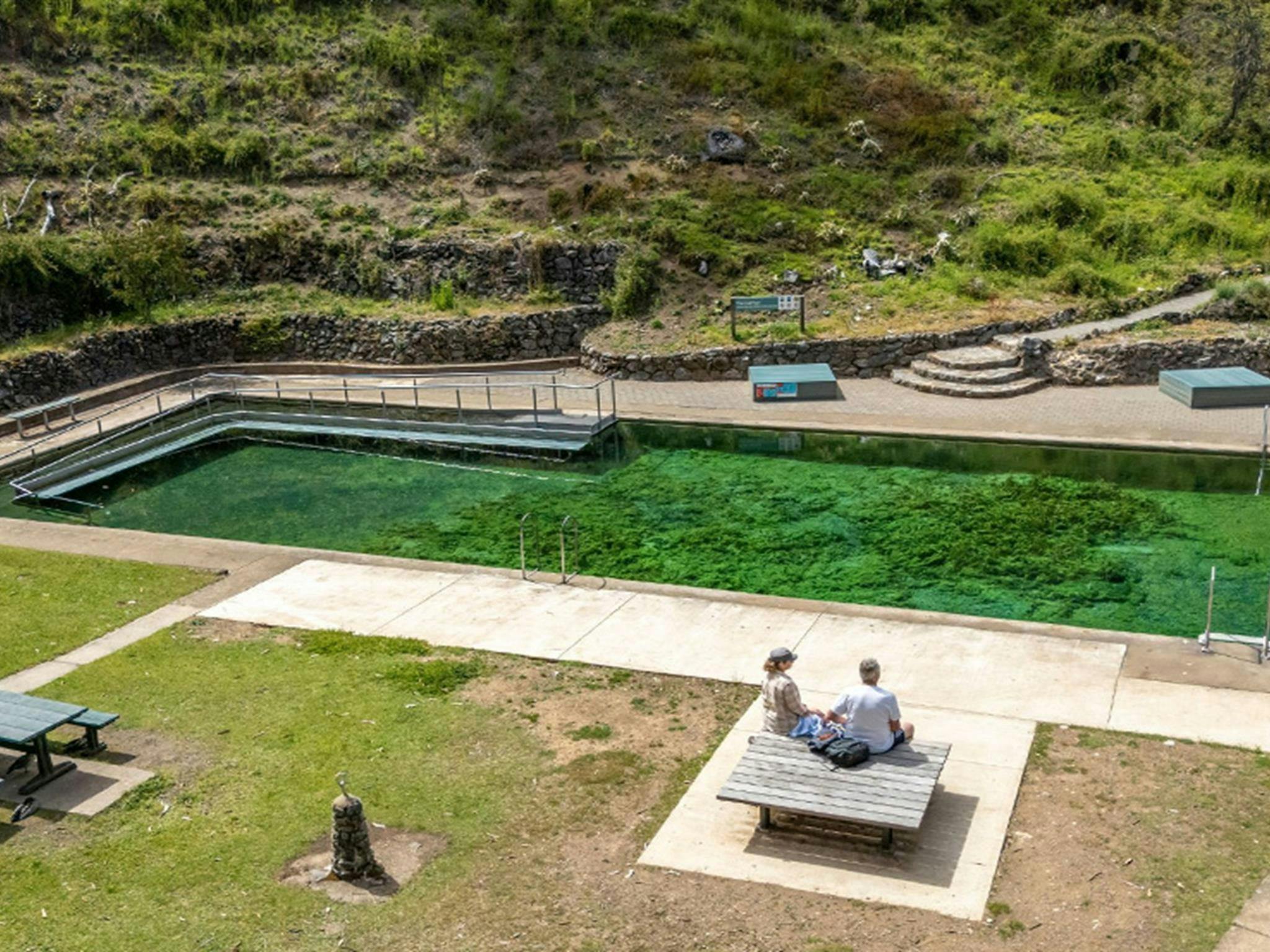 Yarrangobilly Caves thermal pool