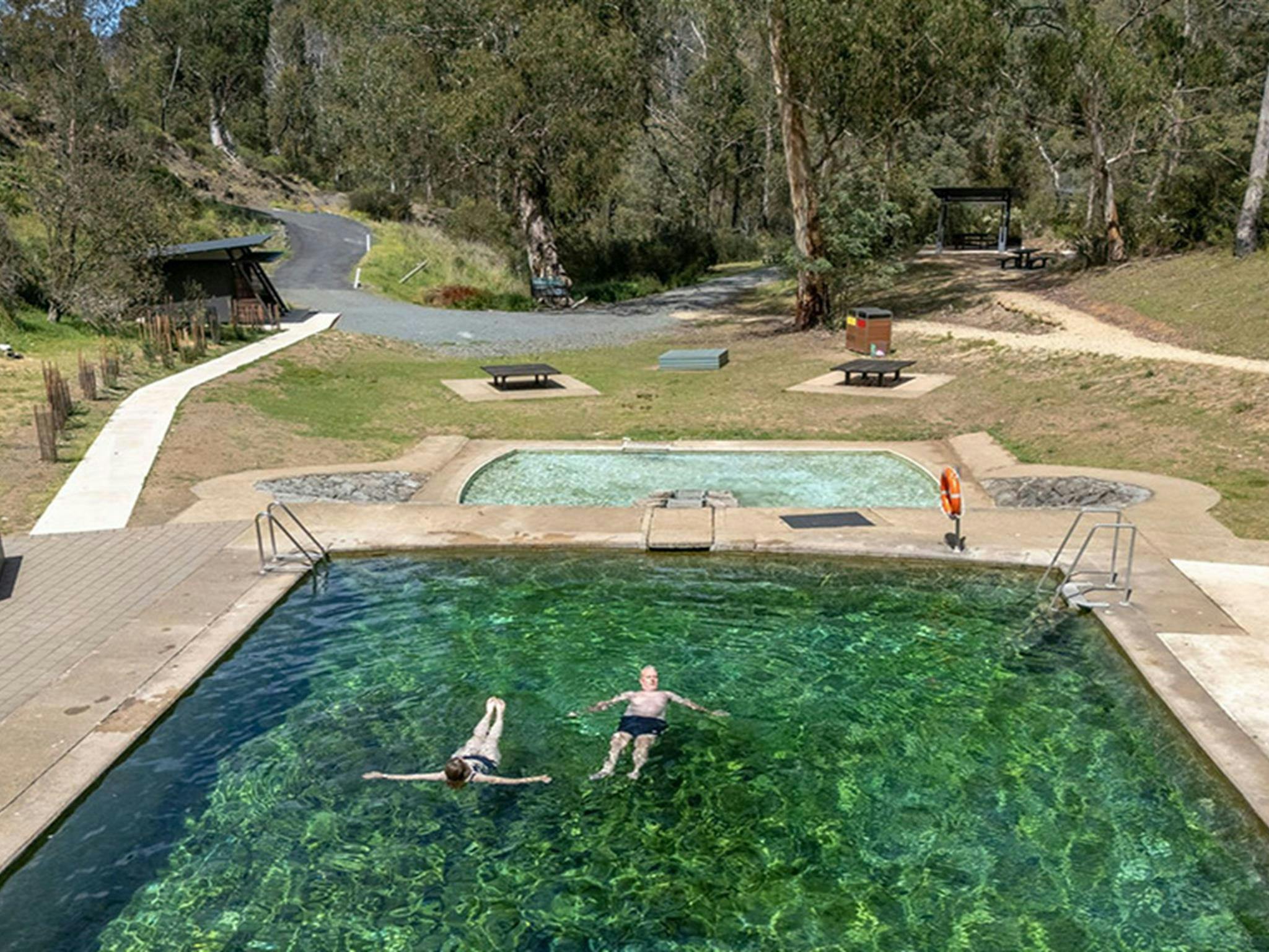 Yarrangobilly Caves thermal pool