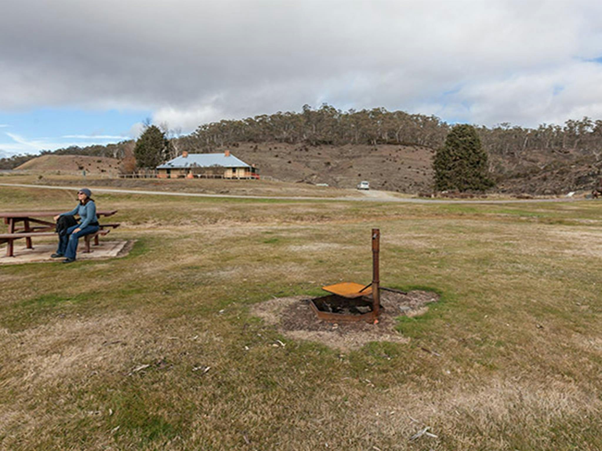 Yarrangobilly Village campground, Kosciuszko National Park. Photo: Murray Vanderveer/NSW Government