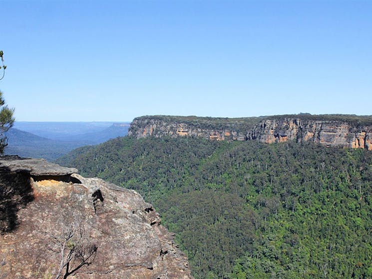 The view from Yarrunga lookout in Morton National Park. Photo credit: Geoffrey Saunders &copy; DPIE